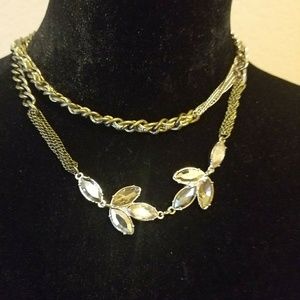 LOFT Vintage Jewel Long Necklace